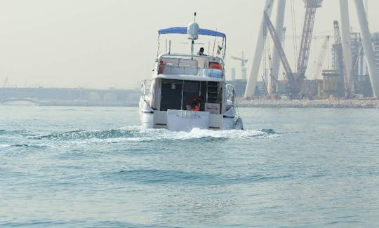 50ft Power Mega Yacht Rental in Dubai, United Arab Emirates