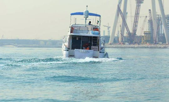 50ft Power Mega Yacht Rental in Dubai, United Arab Emirates