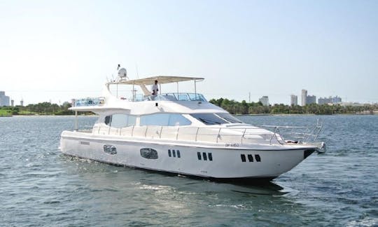 90' AS Marine Luxury Power Mega Yacht Rental In Dubai, UAE