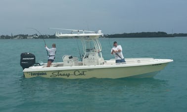 24' Everglades Fishing Charter in Islamorada, Florida (only ½ days and Full days)
