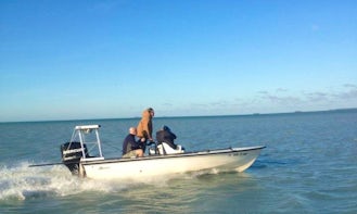 18ft Maverick Fishing Boat in Islamorada, Florida (only ½ days and Full days)