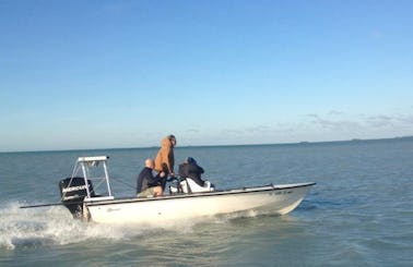 18ft Maverick Fishing Boat in Islamorada, Florida (only ½ days and Full days)