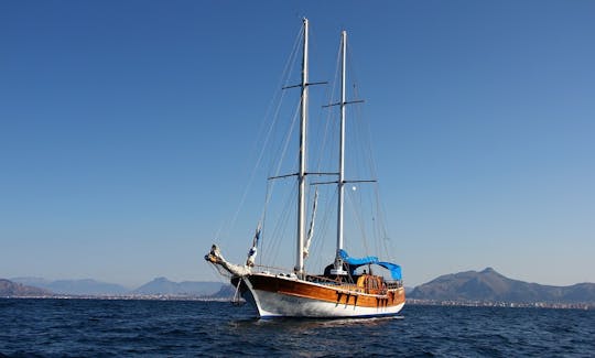 Charter 78' Pallas Sailing Gulet in Palermo, Italy