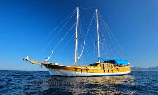Charter 78' Pallas Sailing Gulet in Palermo, Italy
