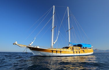 Charter 78' Pallas Sailing Gulet in Palermo, Italy
