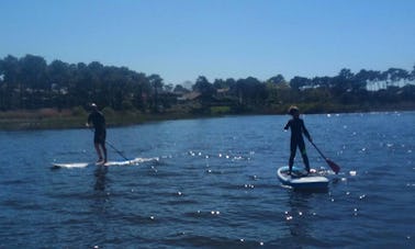 Enjoy Stand Up Paddleboard Rentals at Mimizan Beach in Nouvelle-Aquitaine, France