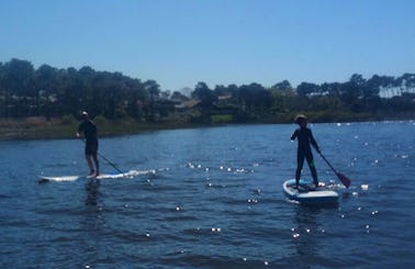 Enjoy Stand Up Paddleboard Rentals at Mimizan Beach in Nouvelle-Aquitaine, France