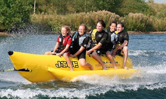 Passeios divertidos de banana boat em Le Verdon-sur-Mer, França