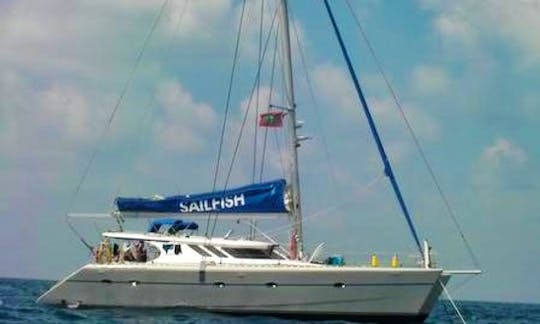 Charter "Sailfish" Knysna 480 Sailing Catamaran In Maldives