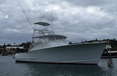 Fishing in Bermuda on "Pound for Pound" a 42' Custom Carolina Sports Fisherman