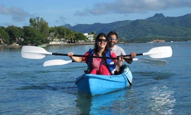 Double Kayak à Mahébourg, Maurice