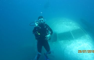 Sunken Plane Dive and Other Dives in Kusadasi