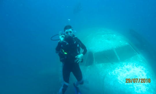 Sunken Plane Dive and Other Dives in Kusadasi