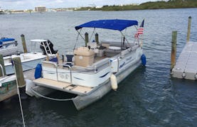 Rent this 10 person Sweetwater 20ft Pontoon in New Smyrna Beach, Florida!!