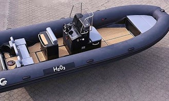 Charter 25' Capelli Tempest 750 Rigid Inflatable Boat in Knokke-Heist, Belgium