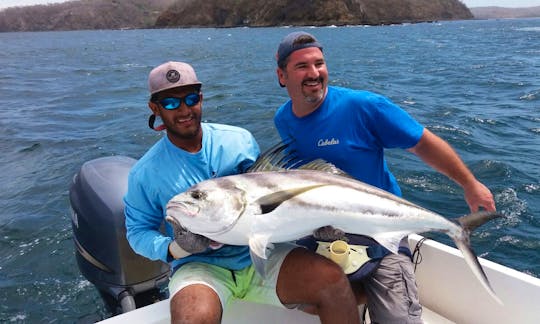 Roosterfish is the prize catch-and-release species in the Papagayo coast.