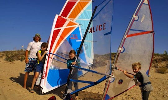 Complete Windsurfing Lessons and Rental in Campobello di Mazara, Sicilia