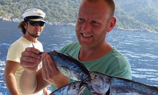 Disfruta de la pesca por un día en Mugla, Turquía