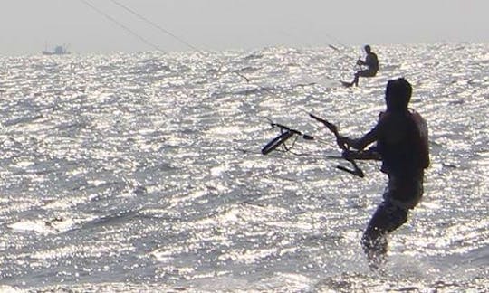 Kitesurfing Lessons with Great Instructor in Morjim, Goa