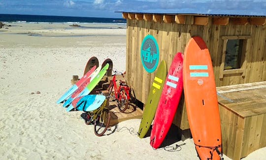 Surf Lessons and Rentals in Balevullin, Scotland with Marti and Suds
