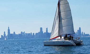 ¡El catamarán fletado más grande de Chicago!