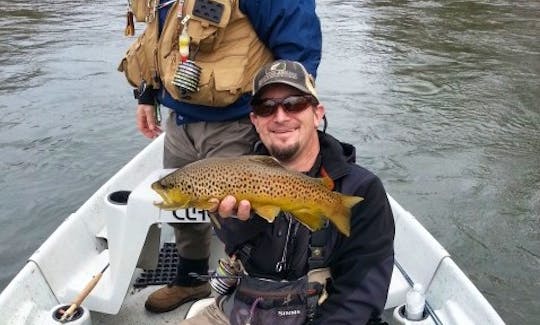 Guided Fly Fishing Trip in North Carolina Tennessee and Virginia with Jeff