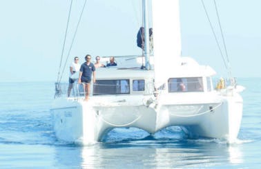 Charter 42' Lagoon Cruising Catamaran in Sicily, Italy