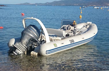 Rent 20' Zodiac Medline Rigid Inflatable Boat in Calcatoggio, France