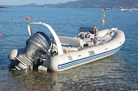 Rent 20' Zodiac Medline Rigid Inflatable Boat in Calcatoggio, France