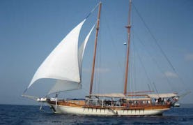 Charter 79' Sailing Gulet in Palermo, Italy