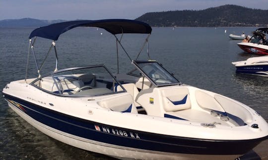 Bowrider de 21' en alquiler en Lake Tahoe