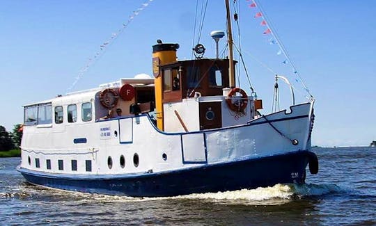 Perfect Boat for Corporate Events & Large Groups in Klaipėda, Lithuania