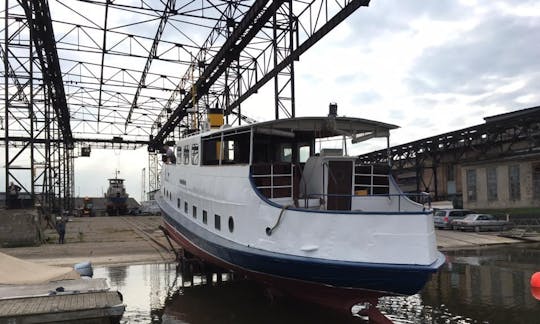 Perfect Boat for Corporate Events & Large Groups in Klaipėda, Lithuania