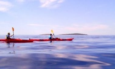 Self guided sea kayaking trips in Split, Croatia