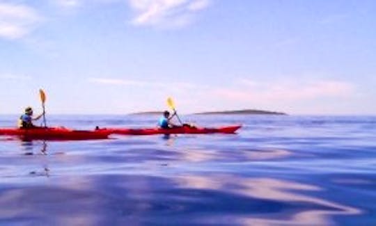 Self guided sea kayaking trips in Split, Croatia