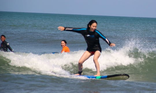 Surfing Lessons by experienced local instructor in Denpasar, Indonesia