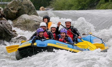 Enjoy Rafting In Ilanz, Switzerland