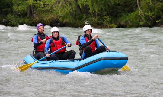 Enjoy Rafting In Ilanz, Switzerland