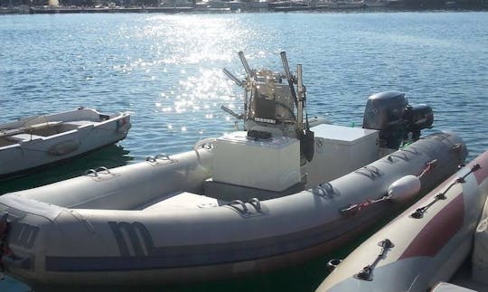 Rent 20' Marshal M Rigid Inflatable Boat In Naples, Italy