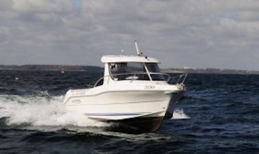 Enjoy Fishing in Finnmark, Norway on 20' Quicksilver 620 Pilothouse Cuddy Cabin