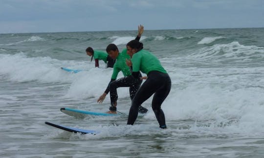 Enjoy Surfing Lessons in Aquitaine, France