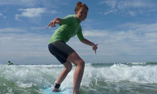 Enjoy Surfing Lessons in Aquitaine, France