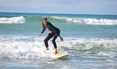 Disfruta de clases de surf en Aquitania, Francia