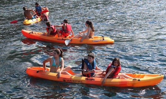 Enjoy Triple Kayak Rentals in Açores, Portugal