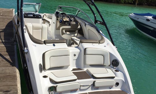 24' Yamaha Bowrider Rental In Biscayne, Florida- Captain only