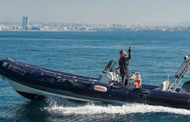 Charter a 24' Rigid Inflatable Boat in Marseille, France
