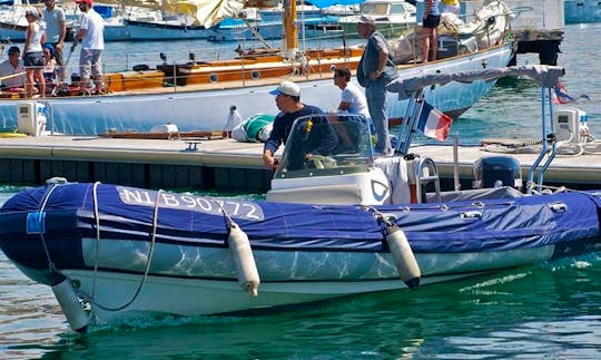 Charter a 24' Rigid Inflatable Boat in Marseille, France