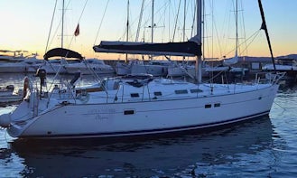 Charter 42' Oceanis Cruising Monohull for 10 People in Messina, Italy