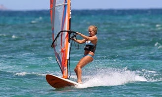 Enjoy Windsurfing Lessons in San-Nicolao, France