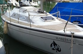 28' Dehler cruise sailsyacht for rent in Lake Balaton Hungary!